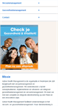 Mobile Screenshot of activehealthmanagement.nl